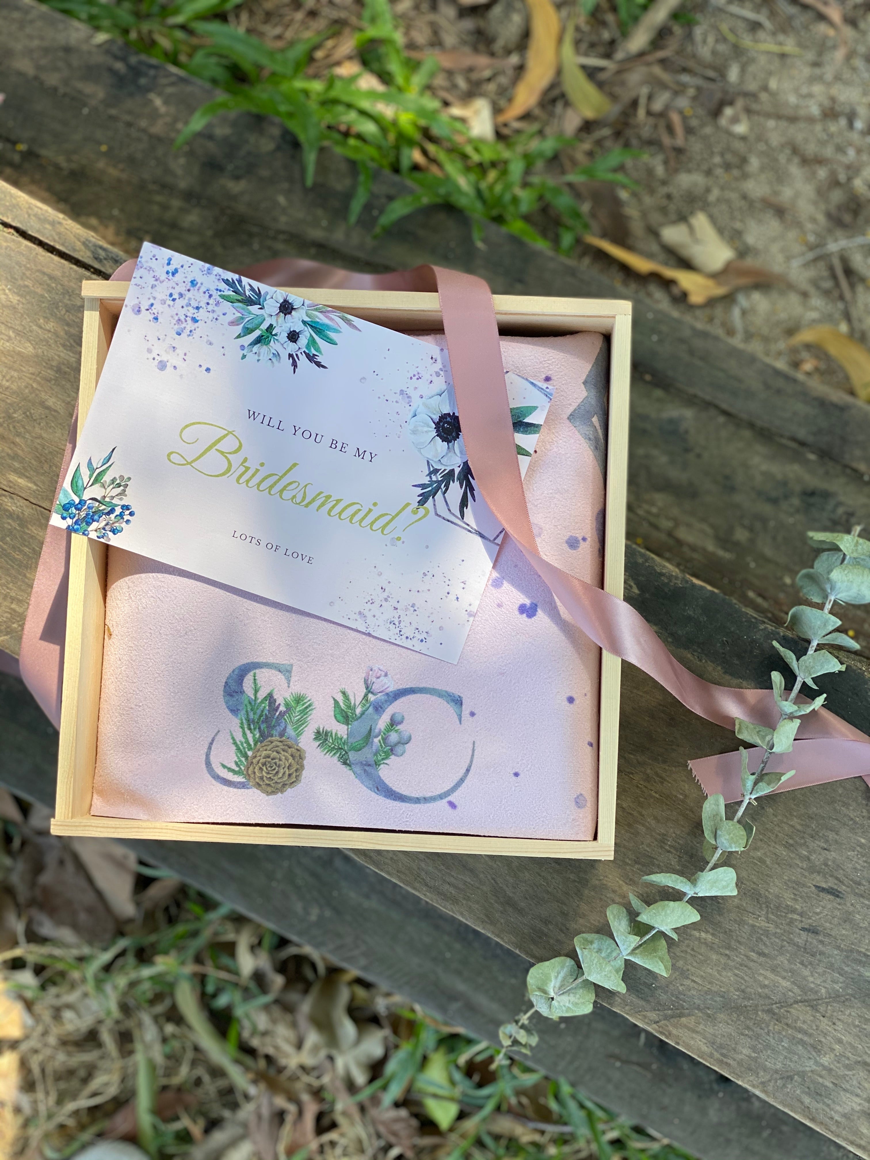 Customised Bridesmaid Gift Set